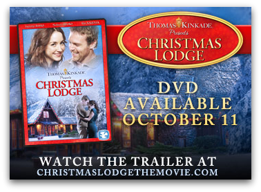 Christmas Lodge DVD 2012 - Holiday Faith & Family Thomas Kindade Presents  NEW