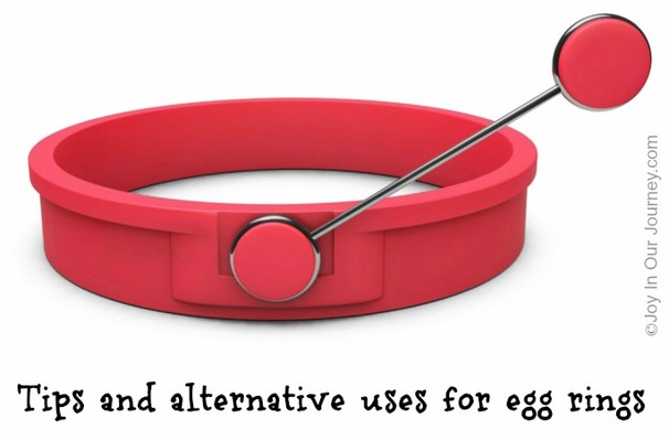 Silicone Egg Ring- Nonstick Multi Use Mold for English Muffin Breakfast  Sandwich, Pancake, 1 unit - Foods Co.